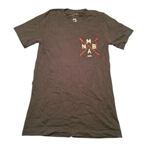 Solstice NMBA Cross Arrows Graphic T-Shirt Mens Small Black Streetwear Skate Tee